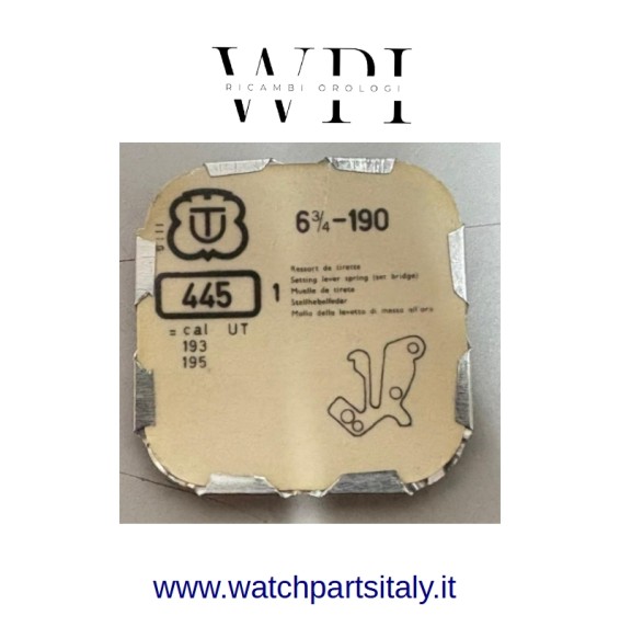 LONGINES 10.85, 10.86 BALANCE STAFF / ASSE DEL BILANCIERE