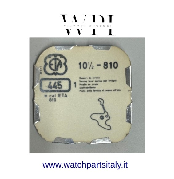 CIRCUITO BLU ETA 955.112 SWISS MADE (REF. 4000) NEW OLD STOCK