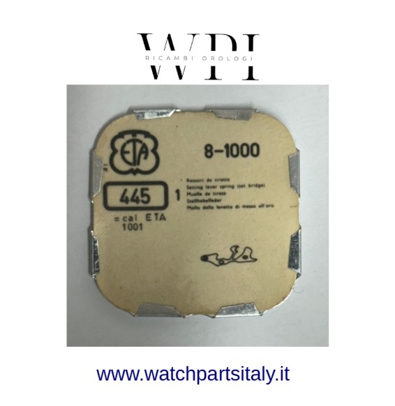 CIRCUITO BLU ETA 955.112 SWISS MADE (REF. 4000) NEW OLD STOCK