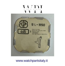 ETA 5 1/4-1150 Copribascula / Setting Lever Spring Ref. 445