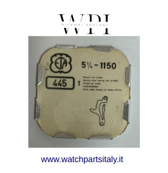 CIRCUITO BLU ETA 955.112 SWISS MADE (REF. 4000) NEW OLD STOCK