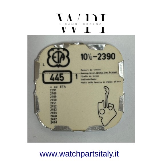 CIRCUITO BLU ETA 955.112 SWISS MADE (REF. 4000) NEW OLD STOCK