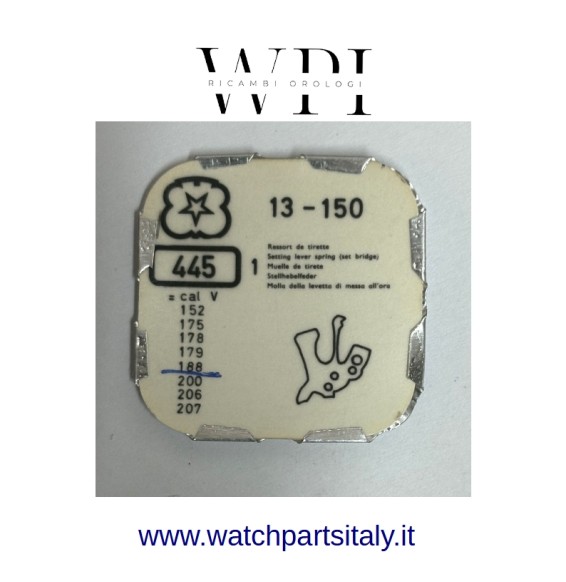 CIRCUITO BLU ETA 955.112 SWISS MADE (REF. 4000) NEW OLD STOCK