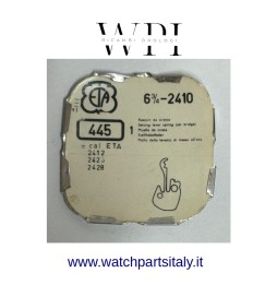 ETA 6 3/4-2410 Copribascula / Setting Lever Spring Ref. 445