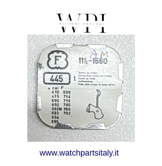 LONGINES 10.85, 10.86 BALANCE STAFF / ASSE DEL BILANCIERE