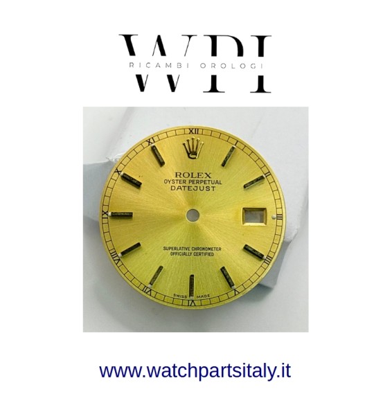 ROLEX DateJust 16233 16238 16038 Quadrante Usato Originale / ROLEX Datejust Genuine Dial , Used