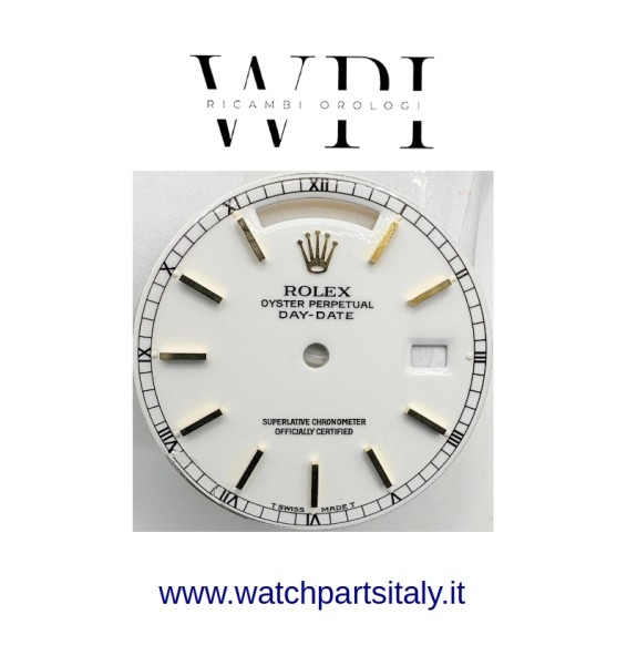 ROLEX Oyster Perpetual Day-Date 18038, 18238 Quadrante A Trizio Usato Originale / ROLEX 18038, 18238 Genuine Dial, Used