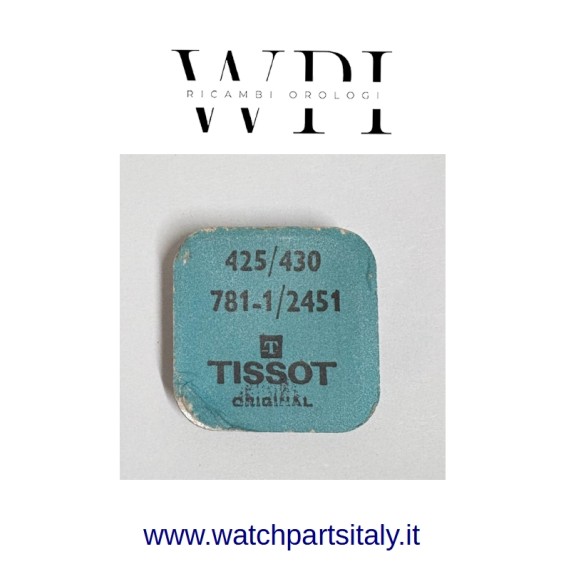 TISSOT Cal. 781-1/2451 425/430 Click With Screw And Spring / Cricco Con Vite E Molla