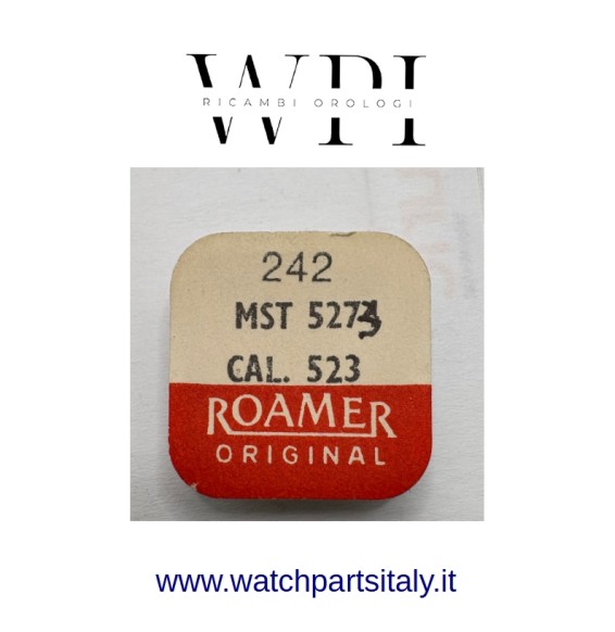 ROAMER Cal. 523 Mst 5273 242 Cannon Pinion With Driving Wheel / Pignone Calzante Con Conduttore