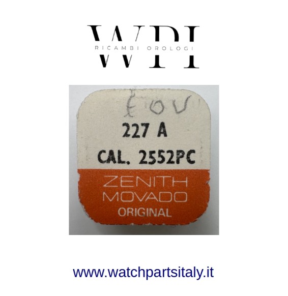 ZENITH 2552 227 Fouth Wheel /  Ruota secondi