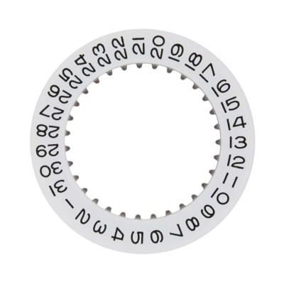 rolex 1530 1570 disco data bianco generico