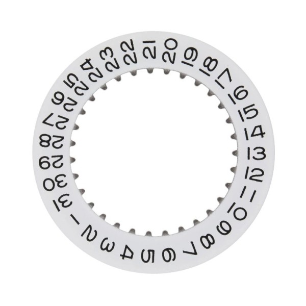 rolex 1530 1570 disco data bianco generico