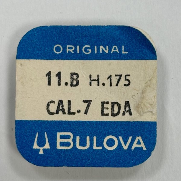 BULOVA Cal. 7 EDA 11.B H.175 Cannon Pinion / Pignone Calzante