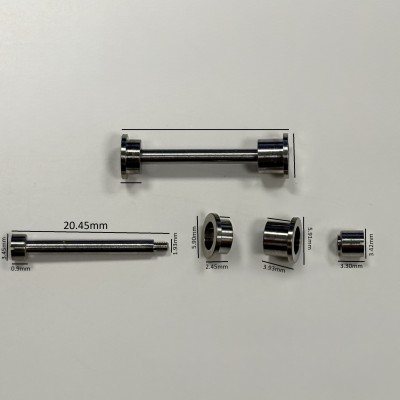 Bulgari Aluminium Lug Screw 38mm