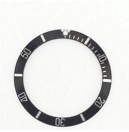 ROLEX SEA DWELLER 16660 INSERTO GHIERA NERO, FIT ROLEX SEA BREZEL BLACK AFTERMARKET
