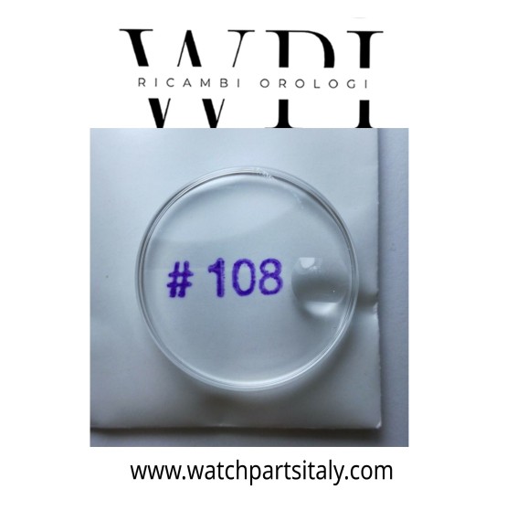 FIT Rolex 25-108 cyclope vetro plexi per precision 6694