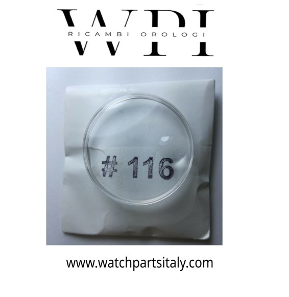 FIT Rolex 25-116 cyclope vetro plexi per  1675 16750 16753 aftermarket