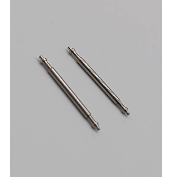 2x ANSETTE ACCIAIO INOX PER ROLEX SUBMARINER CASSA SENZA FORI
