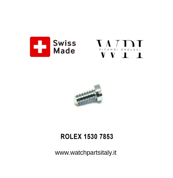 ROLEX 1530 SCREW FOR BALANCE BARREL AND TRAIN WHEEL BRIDGES 1530 7853 , VITE DEI PONTI SWISS MADE