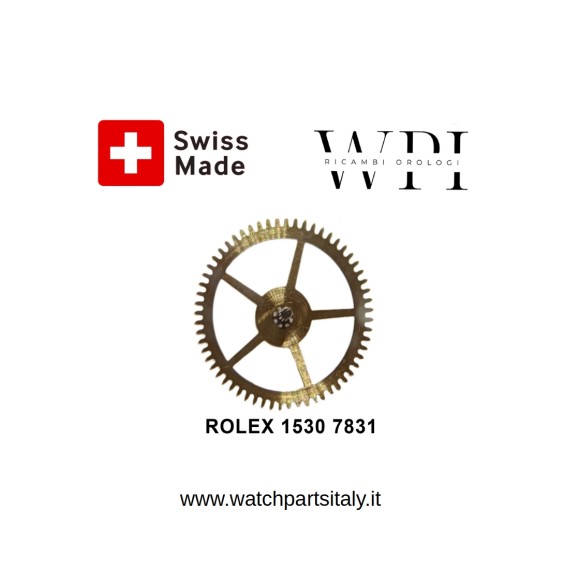ROLEX 1530 THIRD WHEEL 1530 7831 , RUOTA MEDIANA SWISS MADE