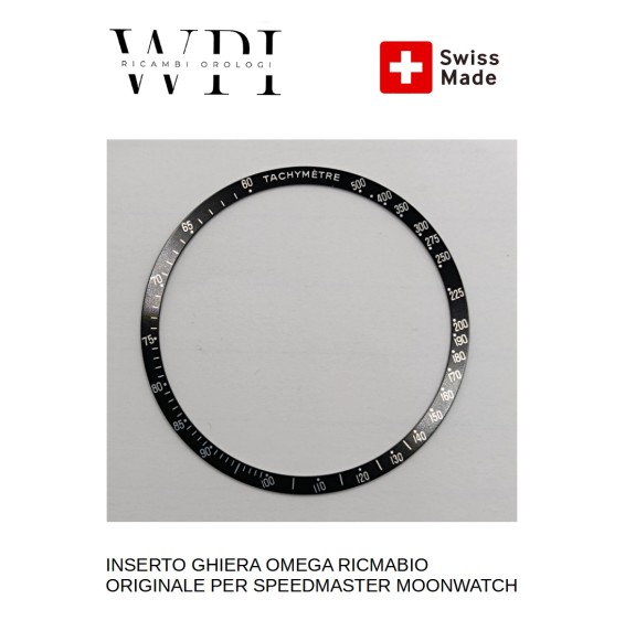 Inserto ghiera FIT Omega Planet ocean 45mm Bezel insert aftermarket parts