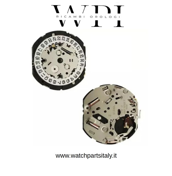HATTORI VD54B complete movement quartz Seiko Shiojiri TMI watch Japan - CHRONO