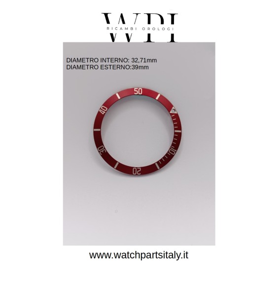 INSERTO GHIERA TUDOR BEZEL INSERT BLACK BAY RICAMBIO ORGINALE SENZA DOT