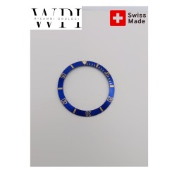 FIT ROLEX SUBMARINER 16813 16808 16613 INSERTO GHIERA nera aftermarket