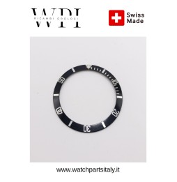 FIT ROLEX SUBMARINER 16610 16800  INSERTO GHIERA NERO aftermarket