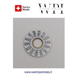 ETA 7750 disco giorni italiano bianco - swiss