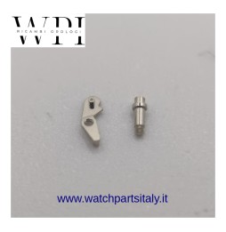 JAEGER LE COULTRE CAL 846 SETTING LEVER + SETTING LEVER SCREW GENUINE PART / TIRETTO + VITI JLC GENUINE PART 443 5443