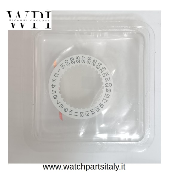 ROLEX 3135-16200 DISCO DATA / DATE INDICATOR RICAMBIO ORIGINALE ARGENTO
