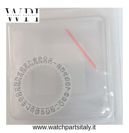 ROLEX 1525-7961 DISCO DATA / DATE INDICATOR RICAMBIO ORIGINALE ARGENTO