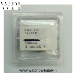 ROLEX 2035 - 4521 DISCO DATA / DATE INDICATOR RICAMBIO ORIGINALE ARGENTO