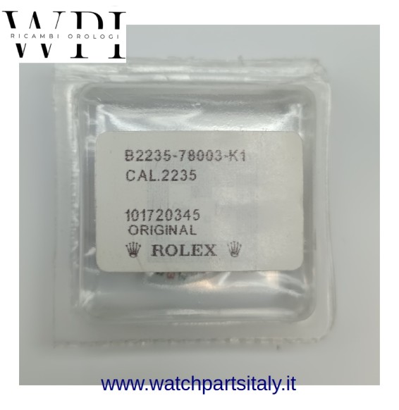 ROLEX 2235 - 78003 DISCO DATA / DATE INDICATOR RICAMBIO ORIGINALE ROULETTE