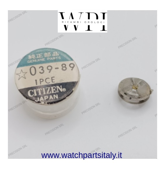 CITIZEN (039) 5810, 5811, 5835 BILANCIERE COMPLETO / BALANCE COMPLETE 039 - 89
