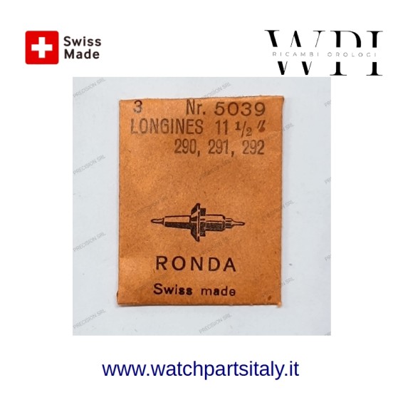 LONGINES 290 291 292 BALANCE STAFF / ASSE DEL BILANCIERE RONDA 5039