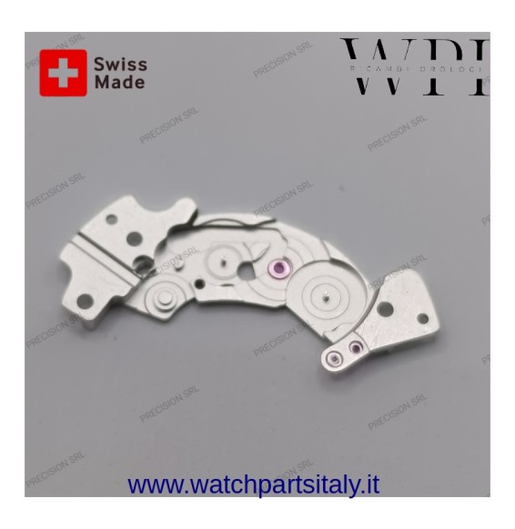 SELLITA SW300 105 BARREL BRIDGE RHODIUM / PONTE BARILETTO SWISS MADE