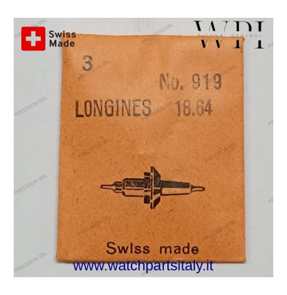 LONGINES 18.64 BALANCE STAFF / ASSE DEL BILANCIERE RONDA 919