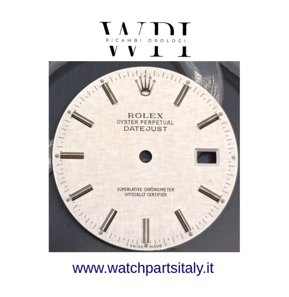 QUADRANTE ROLEX DATEJUST 16200 16234 - ORIGINALE USATO