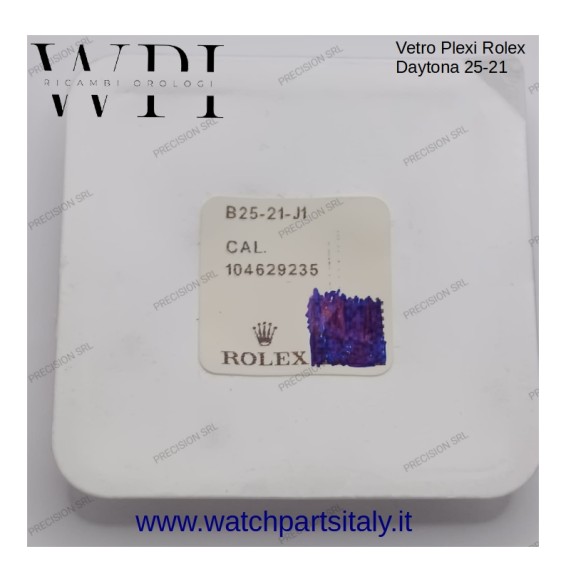 FIT ROLEX 25-21 DAYTONA TROPIC VETRO PLEXY AFTERMARKET (COMPATIBILE)