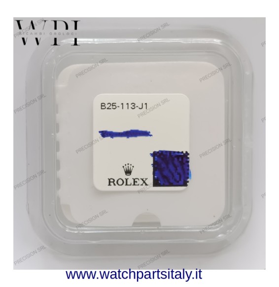 ROLEX Date Just Vetro Plexi 25-113, Vetro Originale / ROLEX Date Just Plexy Glass 25-113 Genuine