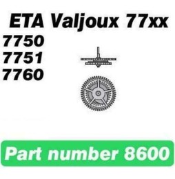 ETA valjoux 7750 8600 ruotacontaore - swiss -NEW breitling omega