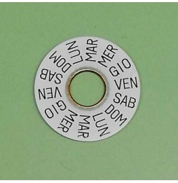 ETA valjoux 7750 disco giorni italiano bianco - swiss -NEW breitling omega