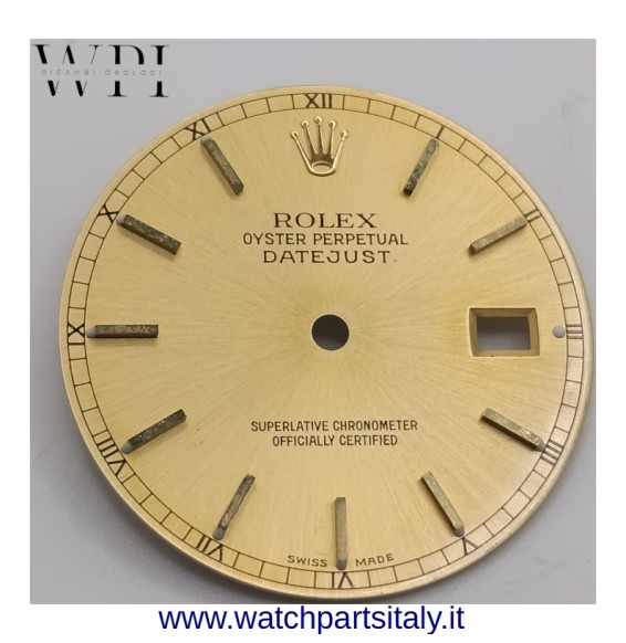 ROLEX DateJust 16233, 16238 Quadrante Originale Usato / ROLEX Datejust 16033, 16038 Genuine Dial, Used
