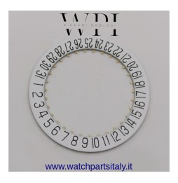 SELLITA SW 240 91.440 Date Indicator Black Print White Background H6 / Indicatore Data Scritte Nere Sfondo Bianco H6