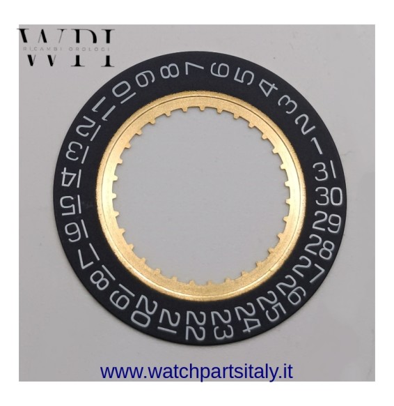 SELLITA SW 400 91.440 Date Indicator Black Background White Print H3 / Indicatore Data Scritte Bianche Sfondo Nero H3