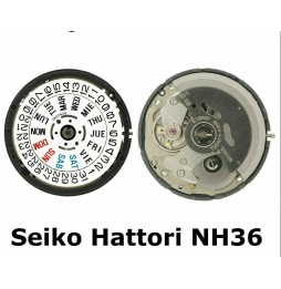 GENUINE SEIKO (sII) tmi  NH36 COMPLETE MOVEMENT Automatic  DAYdate  - NEW  STOCK