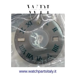ROLEX DateJust Wimbledon 116338 Quadrante Originale Nuovo / ROLEX Datejust Wimbledon 116338 Genuine Dial New