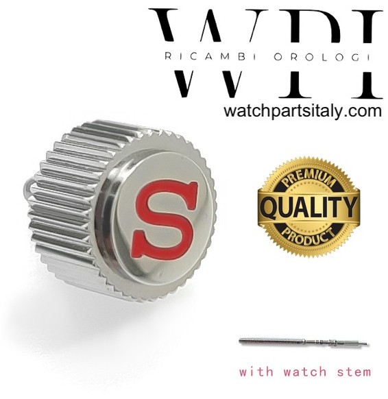CORONA COMPATIBILE SEIKO DIVER - Watch Crown For Seiko HIGH QUALITY